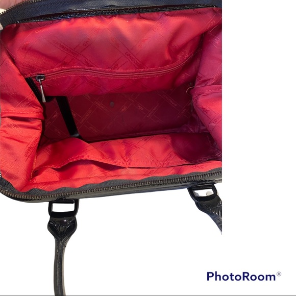 Longchamp Legende Verni black patent leather - Picture 6 of 9